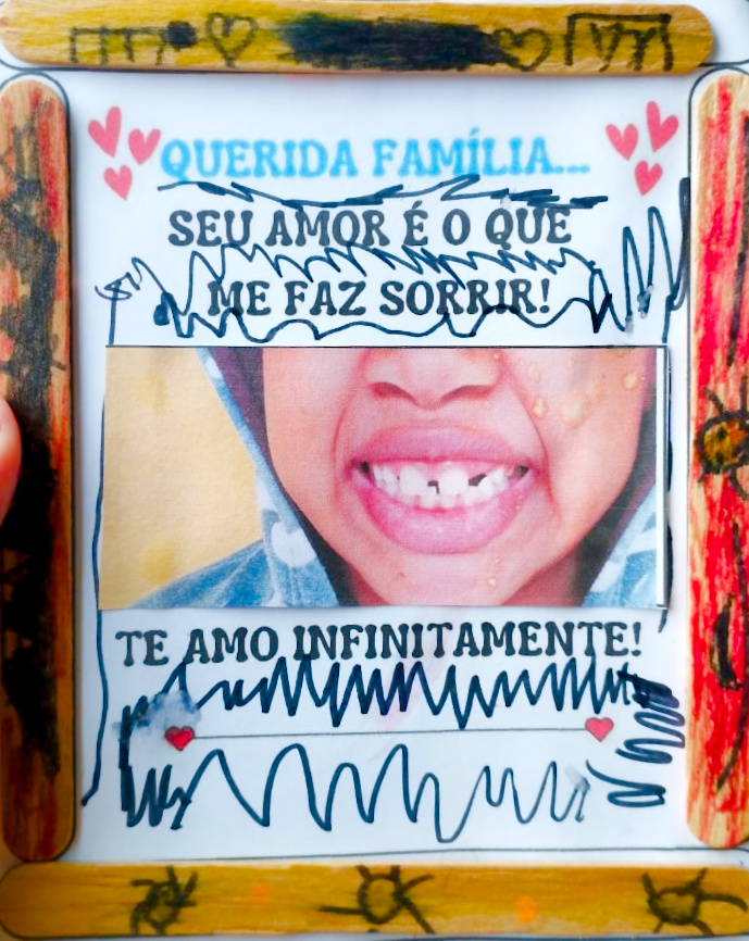 Querida Failia... seu amor é que faz sorrir - Dia dos Pais